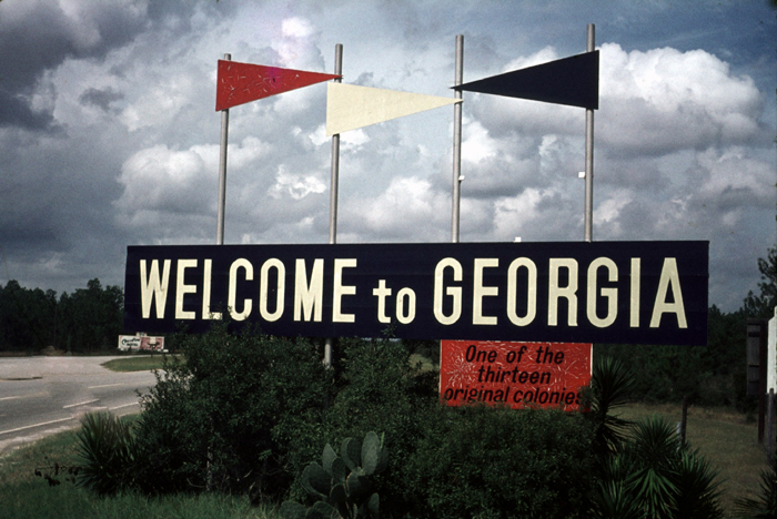 Welcome to Georgia Sign1968