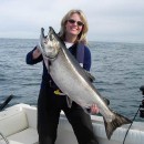 Fishing in Alaska:  King Salmon